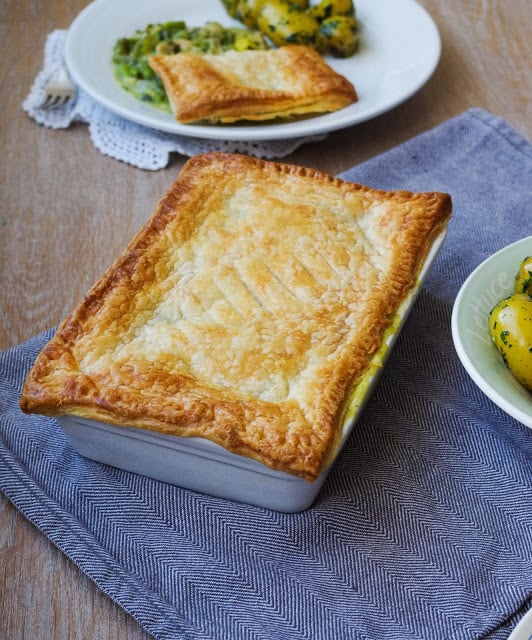 Vegetable pot pie