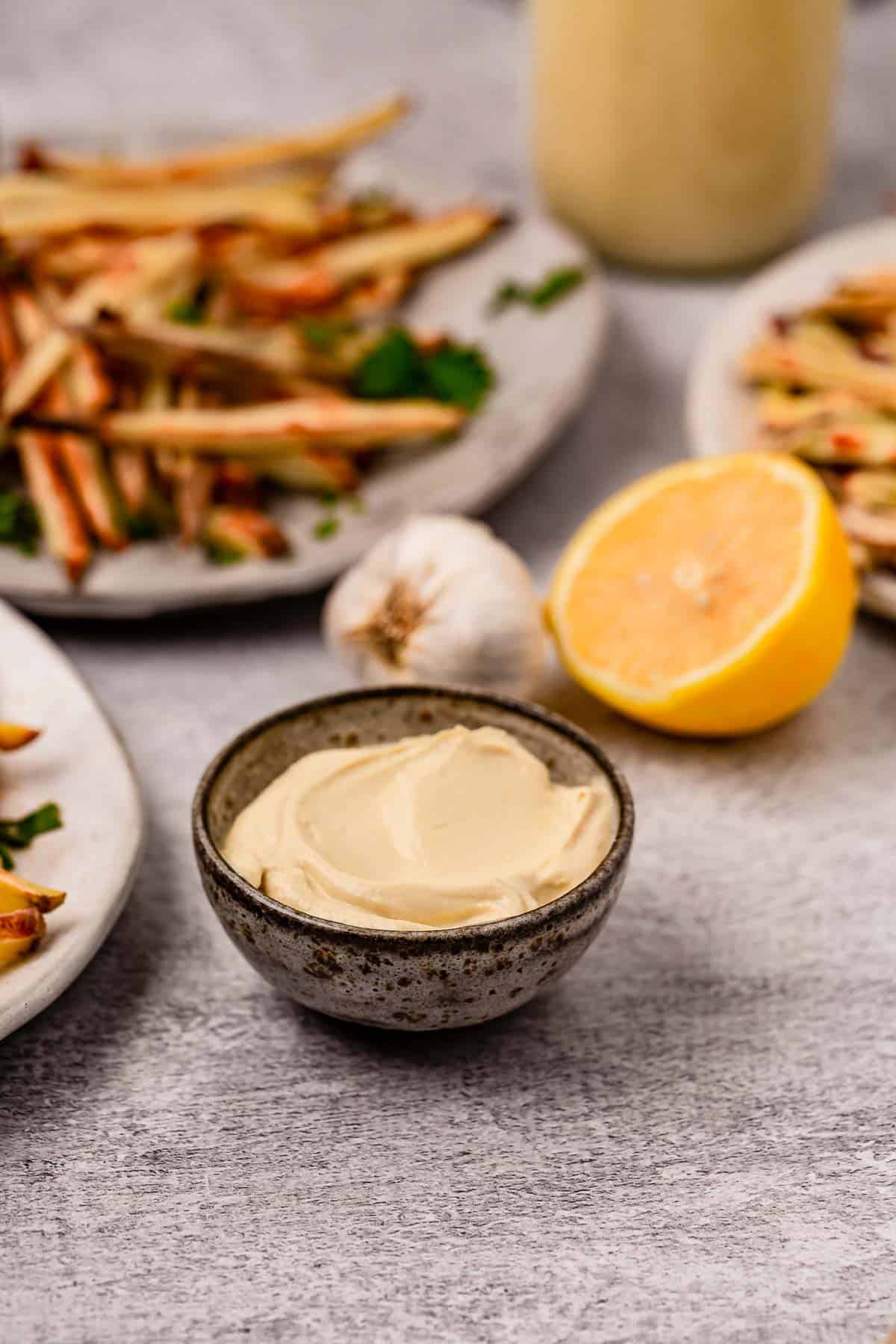 Vegan Lemon Garlic Aioli (oilfree) • Beautiful Ingredient