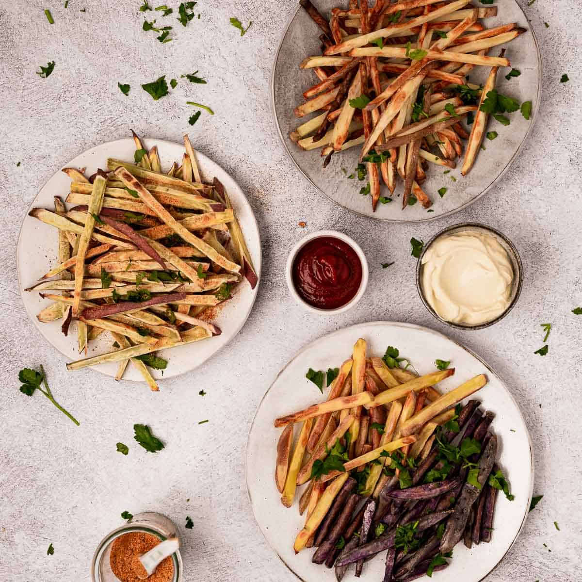 Oil-free Air Fryer French Fries 