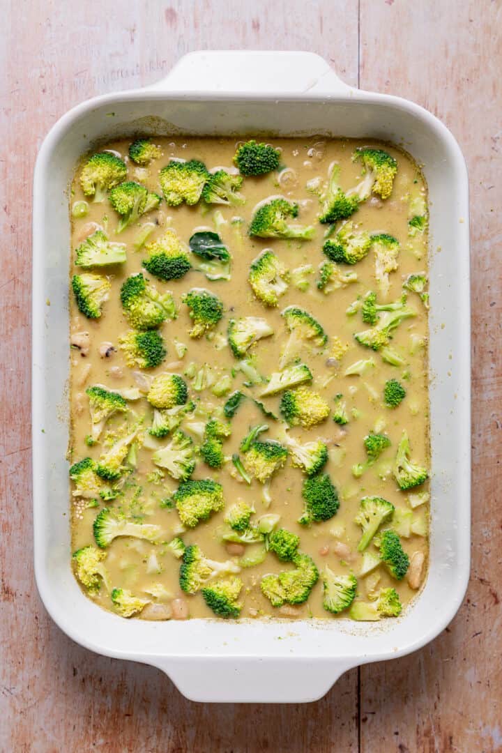 Easy Vegan Broccoli Quinoa Casserole Beautiful Ingredient