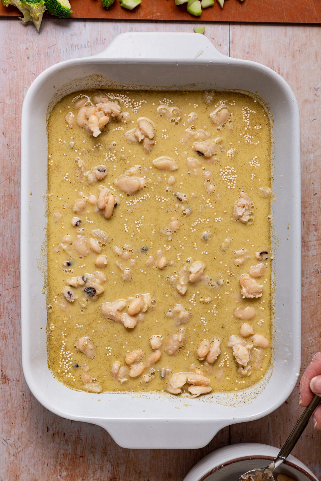 Easy Vegan Broccoli Quinoa Casserole - Beautiful Ingredient